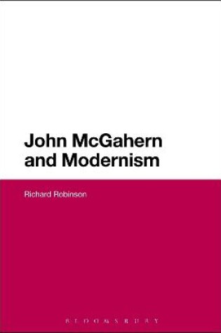 Cover of John McGahern and Modernism