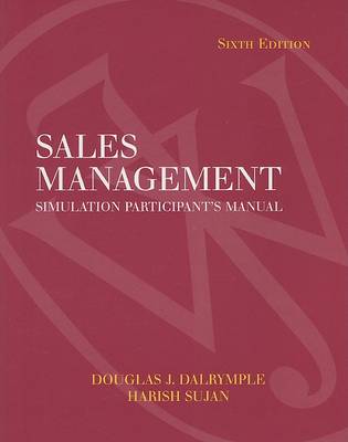 Book cover for Sales Management Simulation Software