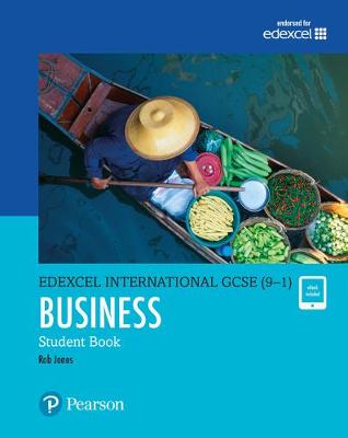 Book cover for Pearson Edexcel International GCSE (9-1) Business Student Book