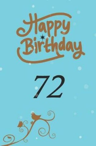 Cover of Happy birthday 72