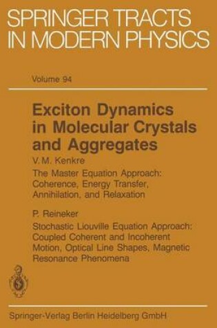 Cover of Exciton Dynamics in Molecular Crystals and Aggregates