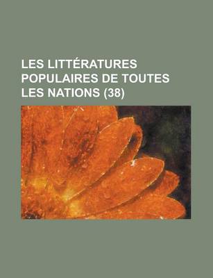 Book cover for Les Litteratures Populaires de Toutes Les Nations (38)