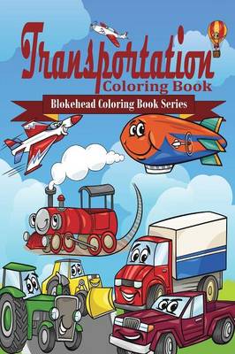 Book cover for Transportation Coloring Book