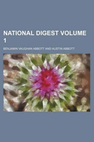 Cover of National Digest Volume 1