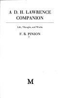 Cover of D.H.Lawrence Companion