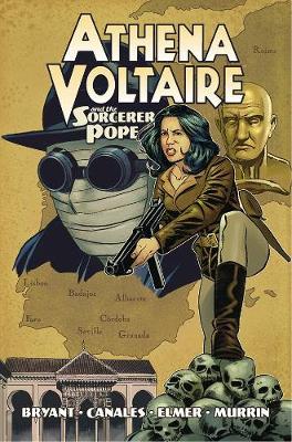Book cover for Athena Voltaire and the Sorcerer Pope