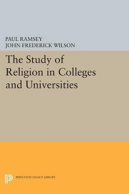 Book cover for The Study of Religion in Colleges and Universities