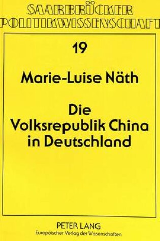 Cover of Die Volksrepublik China in Deutschland