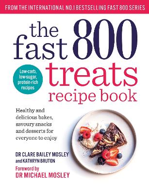 Book cover for The Fast 800 Treats Recipe Book