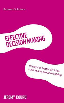 Cover of Effective Decision Making