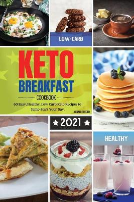 Book cover for Keto Breakfast Cookbook 2021