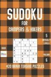 Book cover for Sudoku for Campers & Hikers