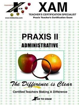 Book cover for Praxis II Administrative