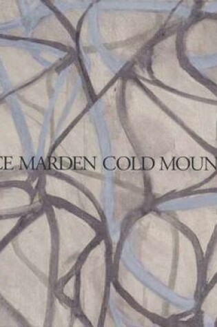 Cover of Brice Marden