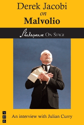 Book cover for Derek Jacobi on Malvolio