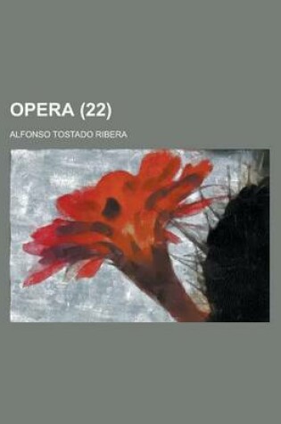 Cover of Opera Volume 22