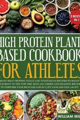 Cover of High Protein Plant-Based Cookbook for Athletes
