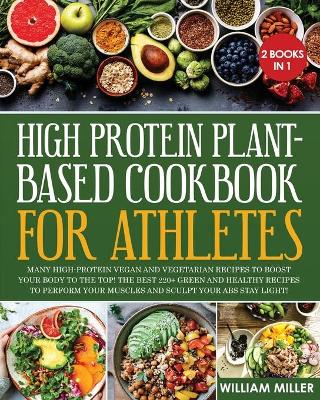 Book cover for High Protein Plant-Based Cookbook for Athletes