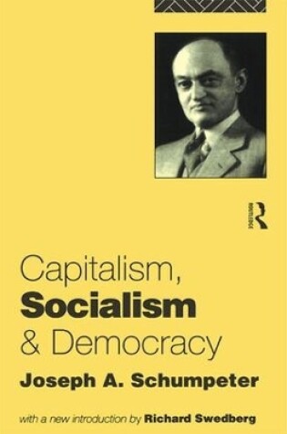 Cover of Capitalism, Socialism and Democracy