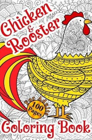 Cover of Chicken and Rooster Coloring Book