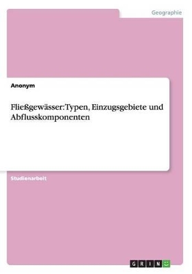 Book cover for Flie�gew�sser