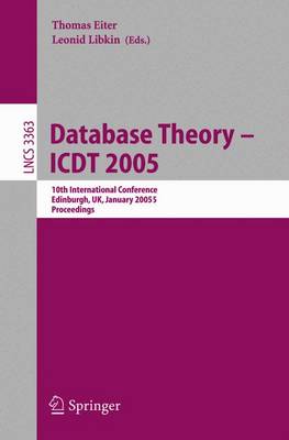 Book cover for Database Theory