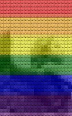 Book cover for Angel Pride Lego Creative Journal Sir Michael Designer edition