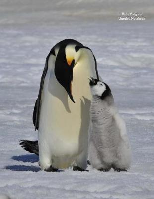 Book cover for Baby Penguin Unruled Notebook