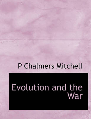 Book cover for Evolution and the War