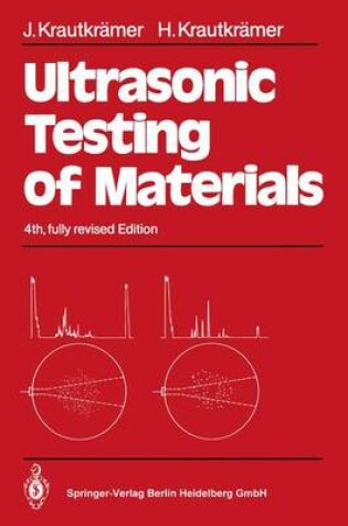 Cover of Ultrasonic Testing of Materials