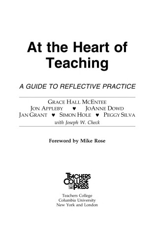 Cover of At the Heart of Teaching