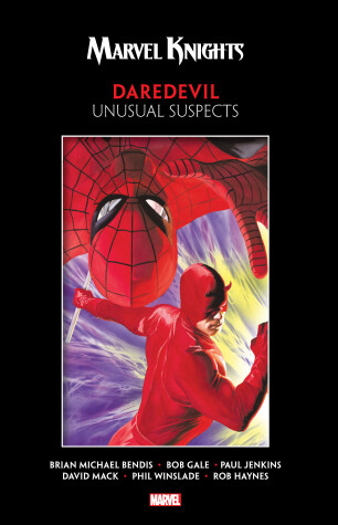 Book cover for Marvel Knights Daredevil by Bendis, Jenkins, Gale & Mack: Unusual Suspects