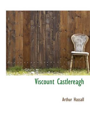 Book cover for Viscount Castlereagh