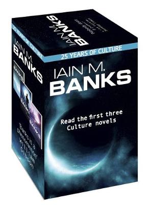 Book cover for Iain M. Banks Culture - 25th anniversary box set