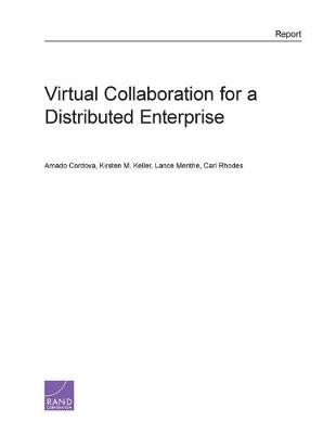 Book cover for Virtual Collaboration for a Distributed Enterprise