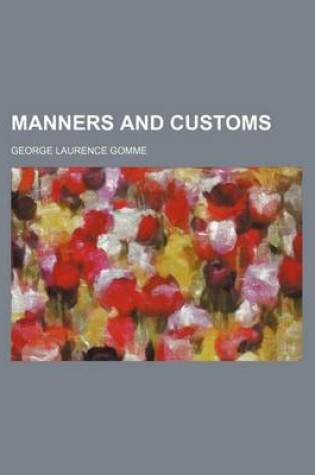 Cover of Manners and Customs