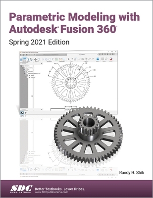 Book cover for Parametric Modeling with Autodesk Fusion 360