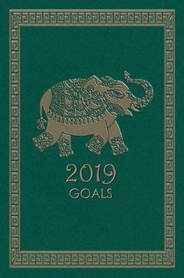 Book cover for Elephant Goal Setting Journal