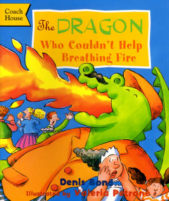 Book cover for The Dragon Who Couldn't Help Breathing Fire