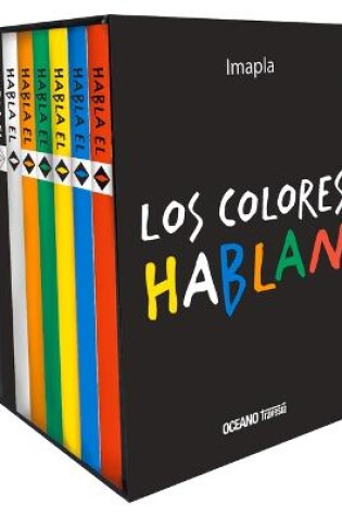 Cover of Los Colores Hablan (Cajita Con 7 Libros Pop-Up)