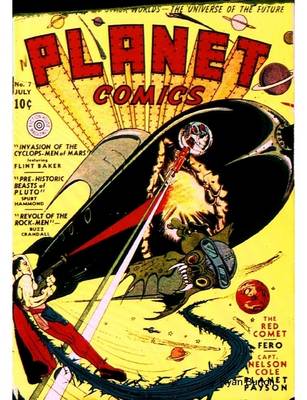 Book cover for Planet Comics 7