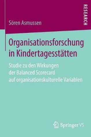 Cover of Organisationsforschung in Kindertagesstätten