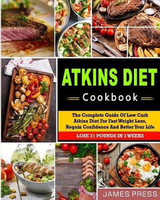 Book cover for Atkins Diet Cookbook