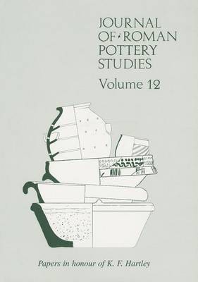 Book cover for Journal of Roman Pottery Studies Volume 12