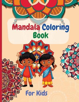 Book cover for Mandala Coloring Book For Kids