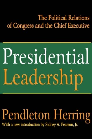 Cover of Presidential Leadership