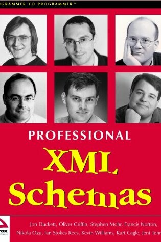 Cover of Professional XML Schemas