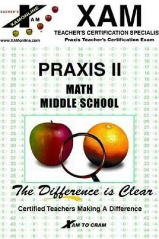 Cover of Praxis Mathematics Middle School