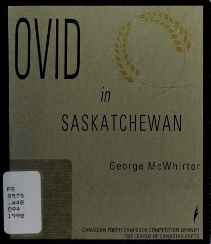 Book cover for Ovid in Saskatchewan