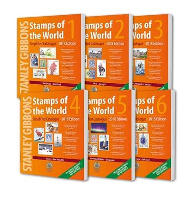 Book cover for 2018 Stamps of the World